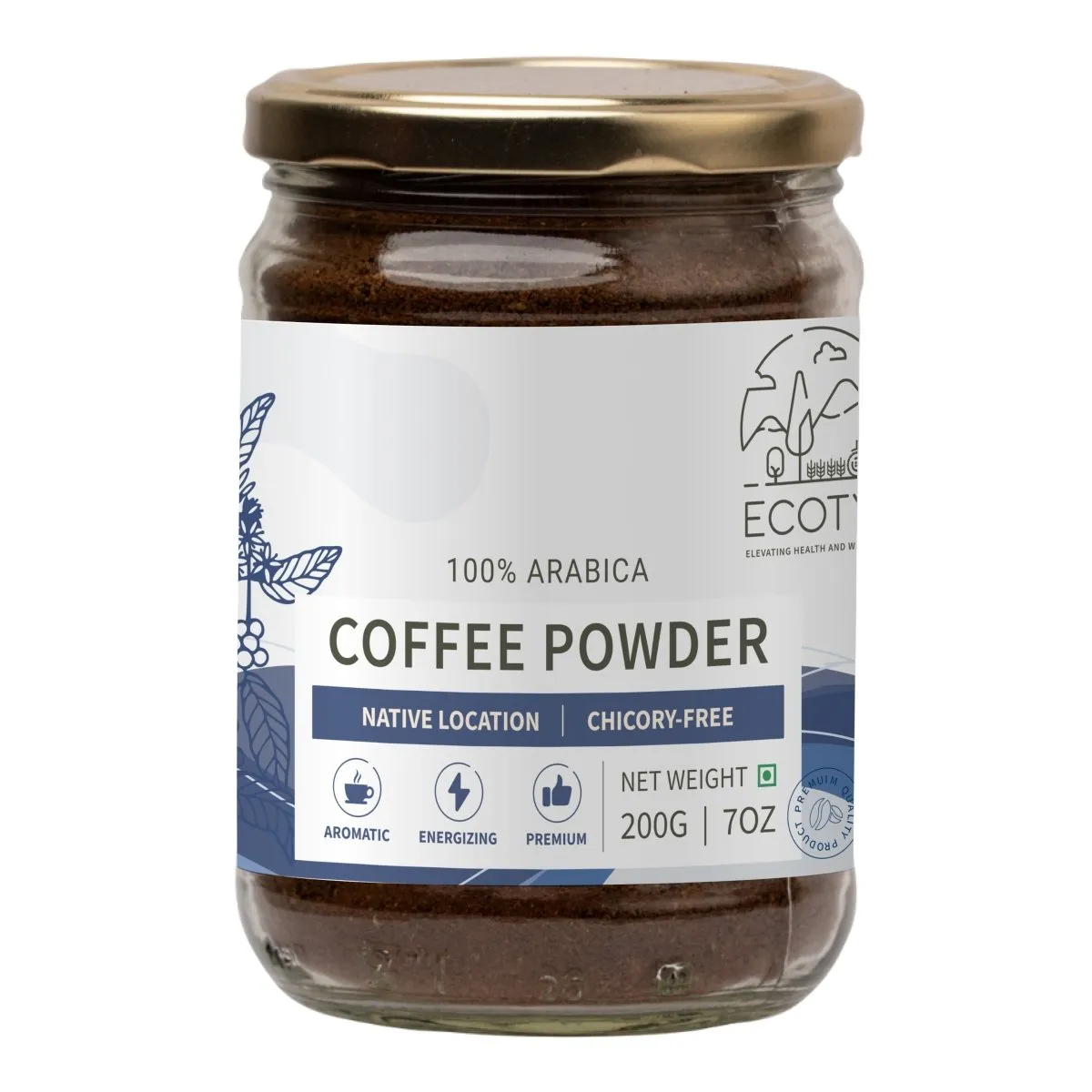 100% Arabica Coffee Powder 200g | Strong Flavour & Rich Aroma