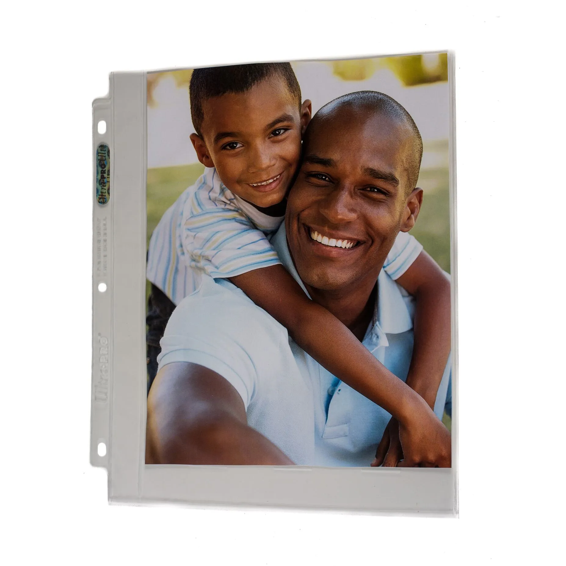 3-Hole Clear 8" x 10" Photo Pages