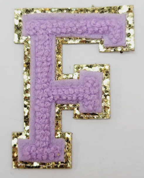 Adhesive Letter Stickers (A thru M)