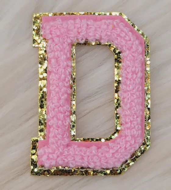 Adhesive Letter Stickers (A thru M)