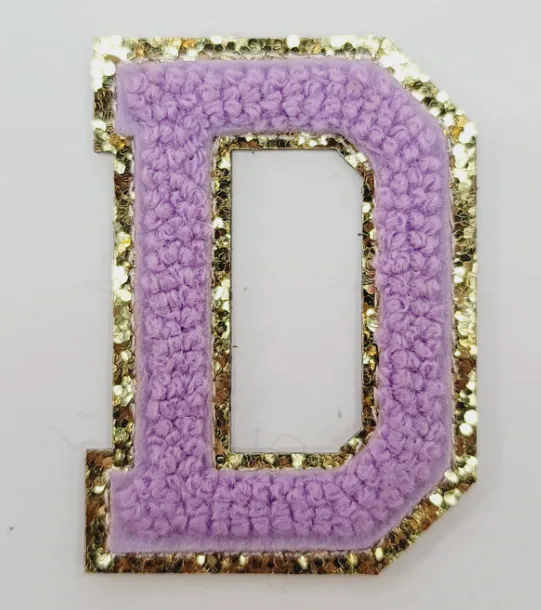 Adhesive Letter Stickers (A thru M)