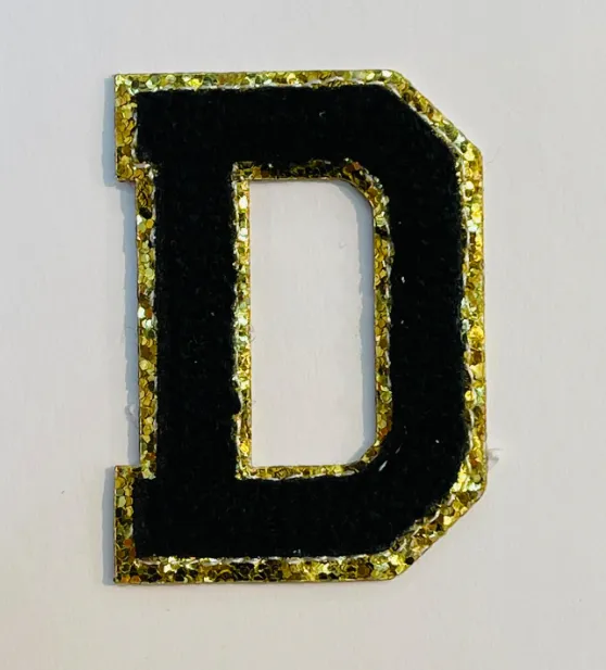 Adhesive Letter Stickers (A thru M)