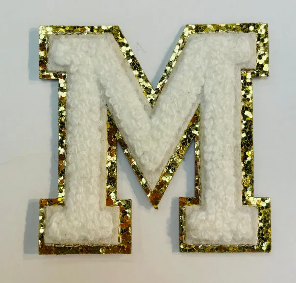 Adhesive Letter Stickers (A thru M)