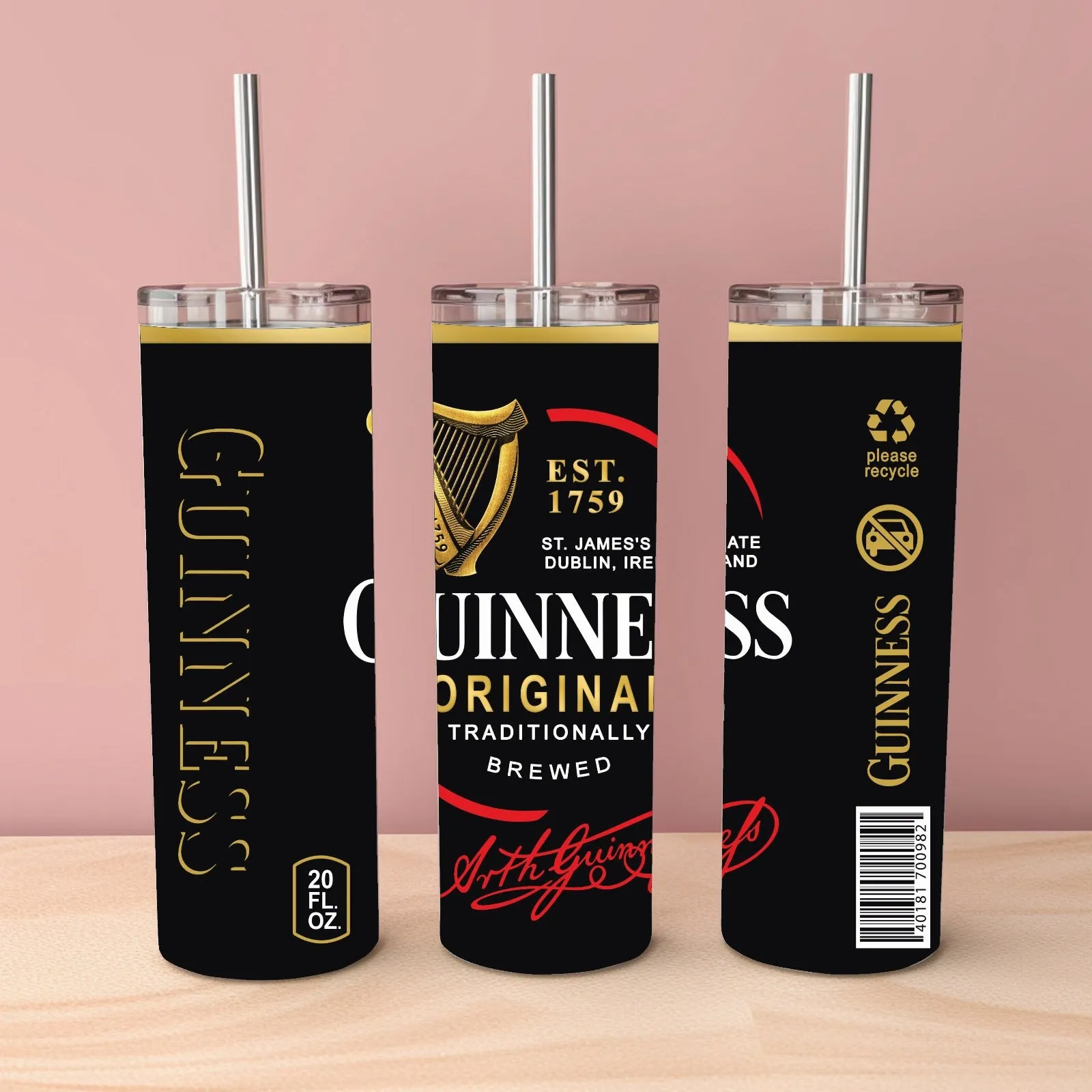 Alcoholic Drinks Novelty Tumbler
