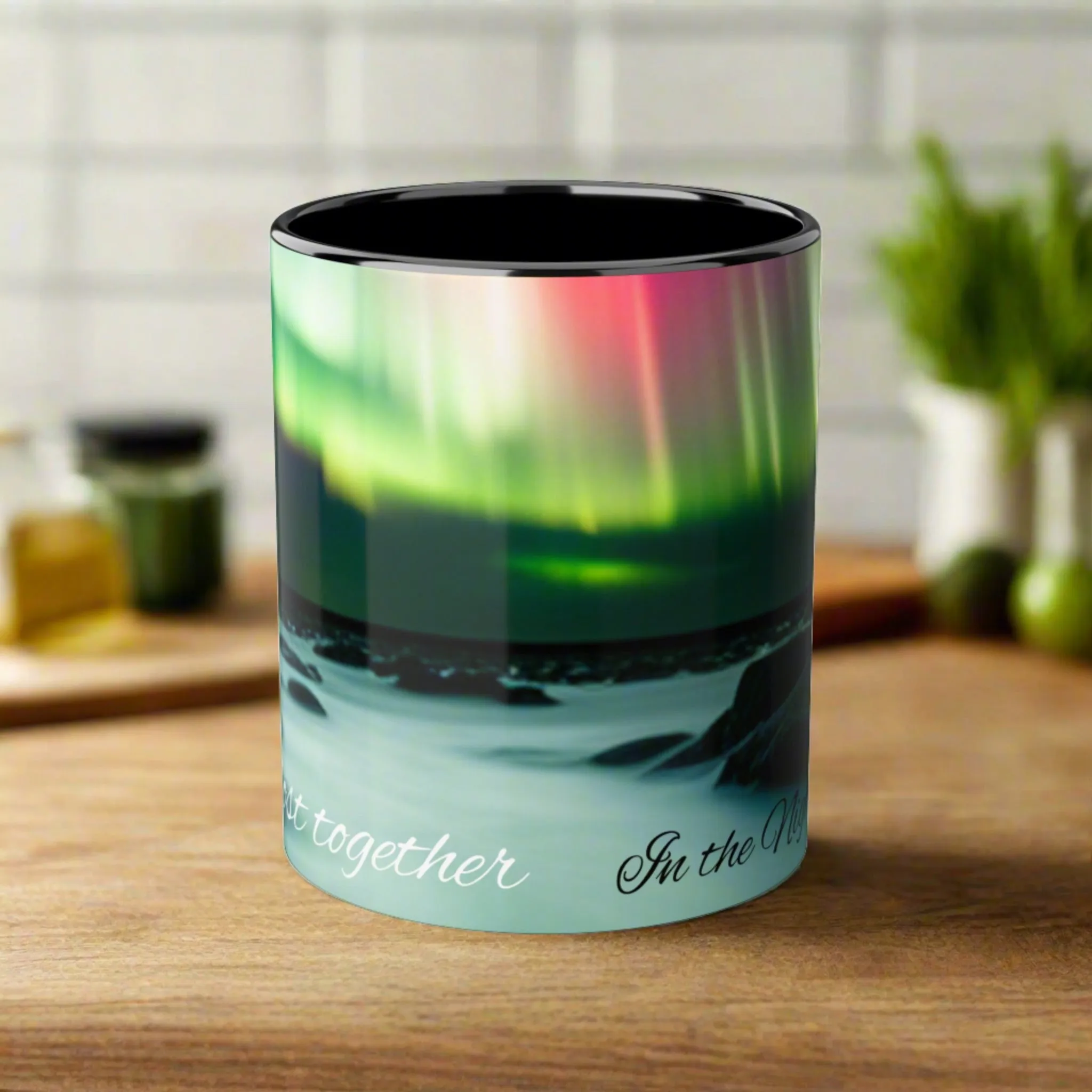 Aurora Accent Mugs, 11oz