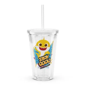 Baby Shark Stay Cool Clear Tumbler