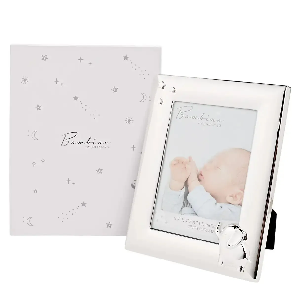 Bambino Silverplated Elephant Photo Frame