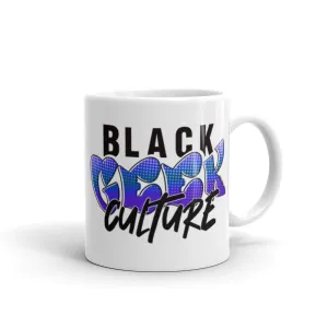 Black Geek Culture glossy mug
