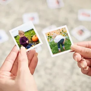 Brandian 24 Mini Photo Prints Add a Personal Flair to Your Space with Customized Mini Photo Prints Tailored Just for You Size 3 x 3 Inch, Multicolor, (Pack of 24)