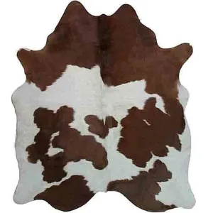 Brown White Special Cowhide Rug
