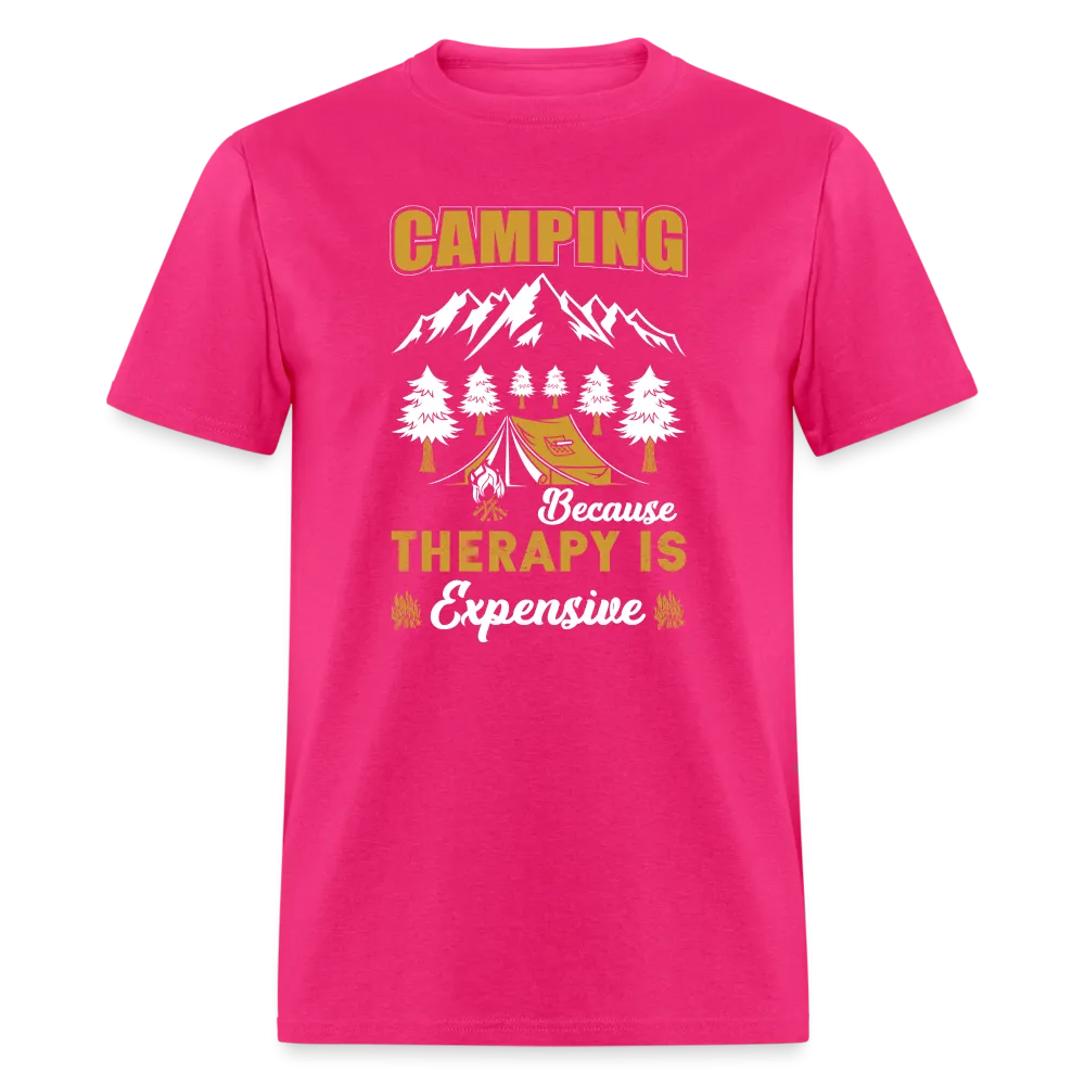 Camping Because Therapy is Expensive T-Shirt