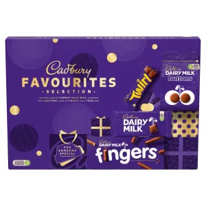 C'bury Cross-Cat Selection Box 370g