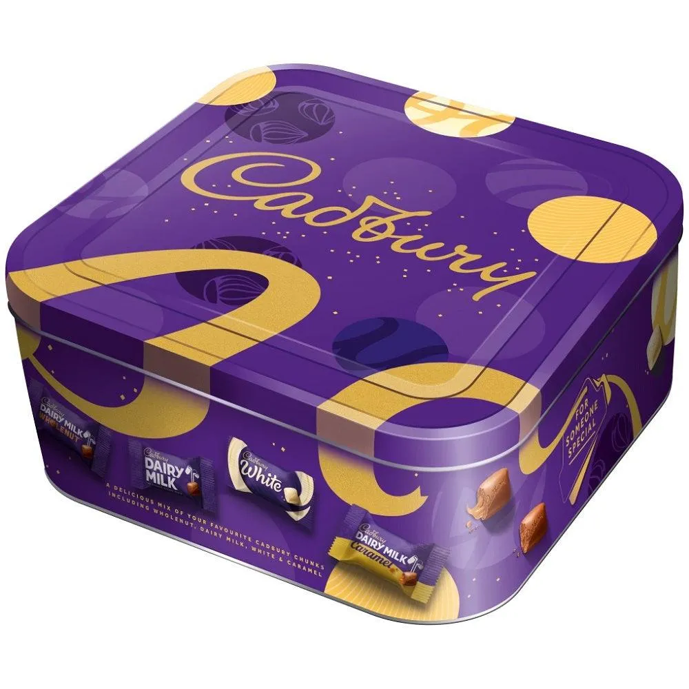 C'bury Dairy Milk Chunks Tin 720g