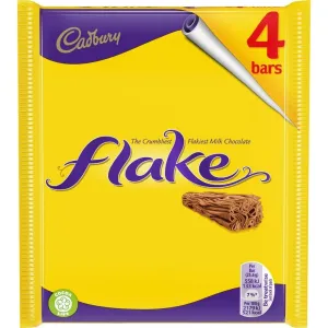 C'bury Flake Chocolate Bar 4pk (80g)