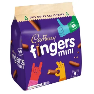 C'bury Mini Fingers Chocolate Biscuits 96.5g (Pack of 1)