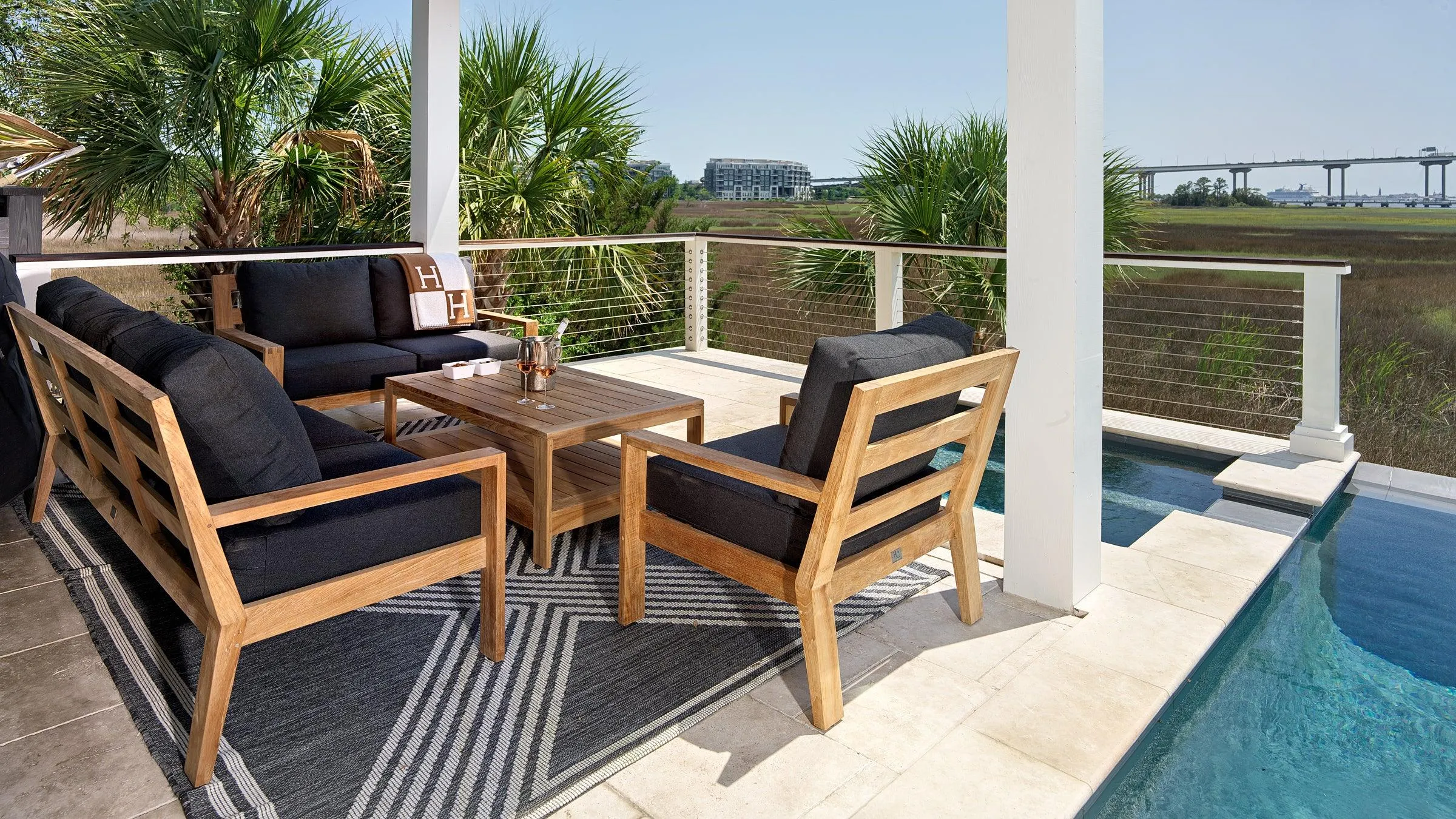 Charleston Outdoor Coffee Table