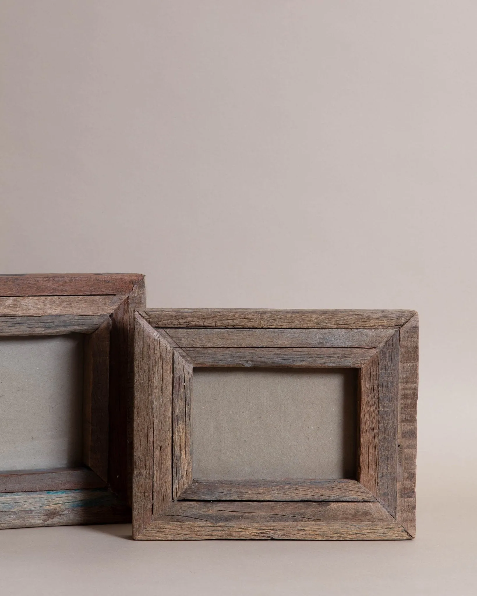 Chunky Wooden Photo Frames (Set of 2)