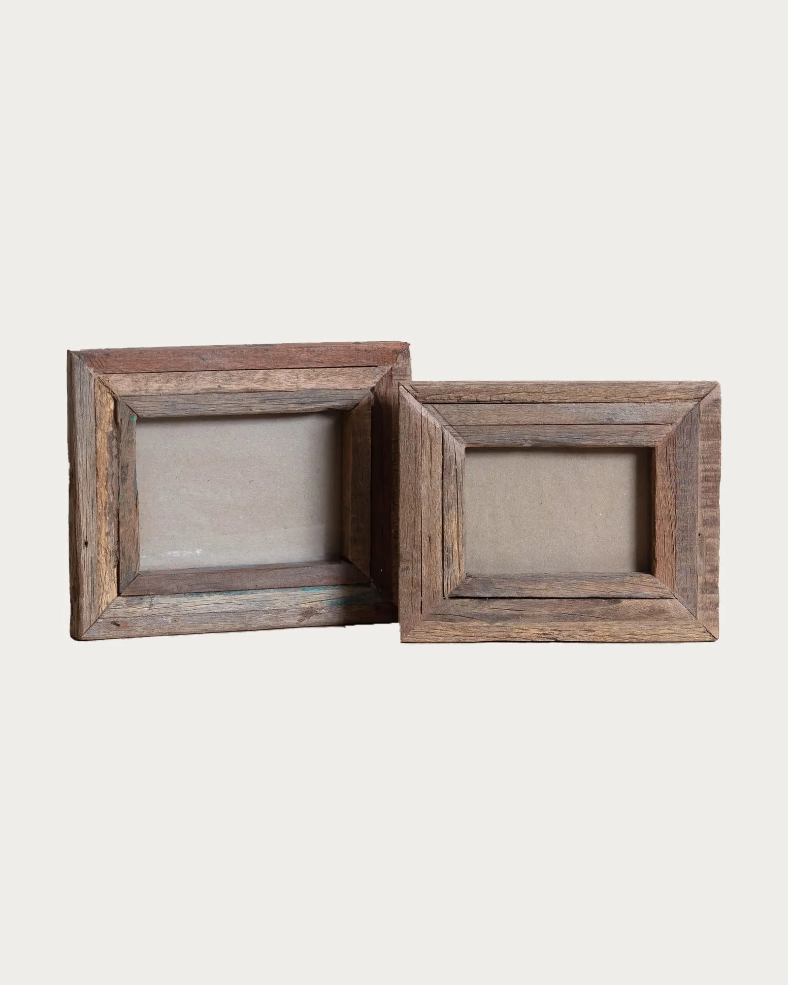 Chunky Wooden Photo Frames (Set of 2)