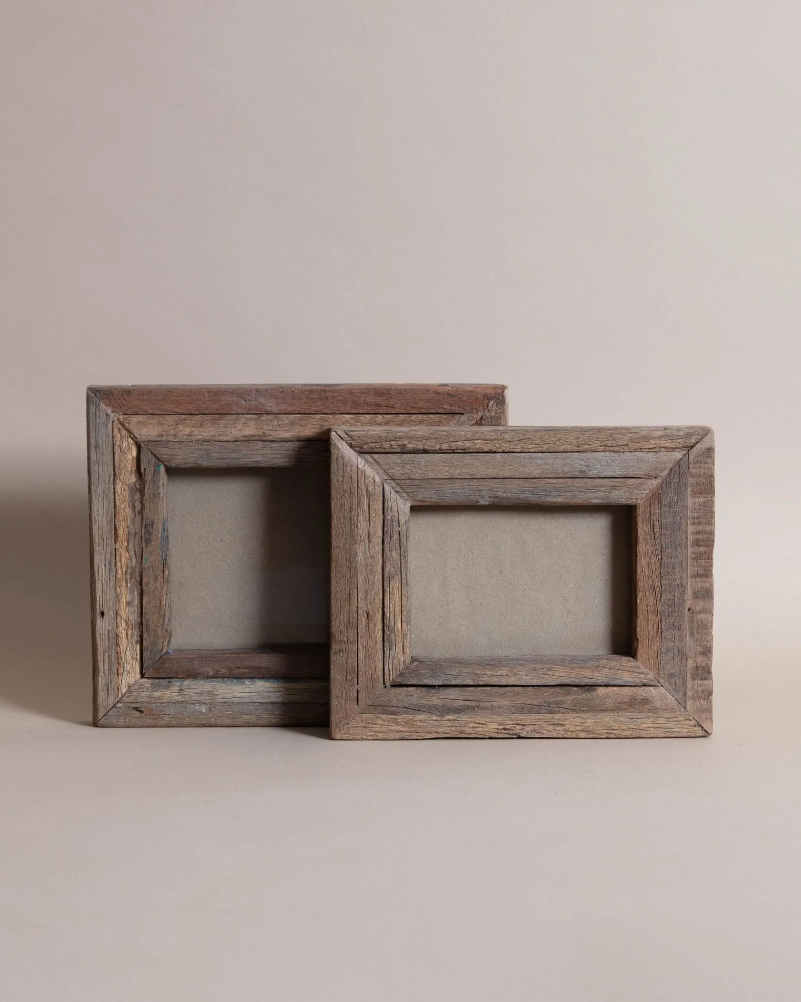 Chunky Wooden Photo Frames (Set of 2)