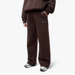 Core Logo Open Hem Jogger | Coffee