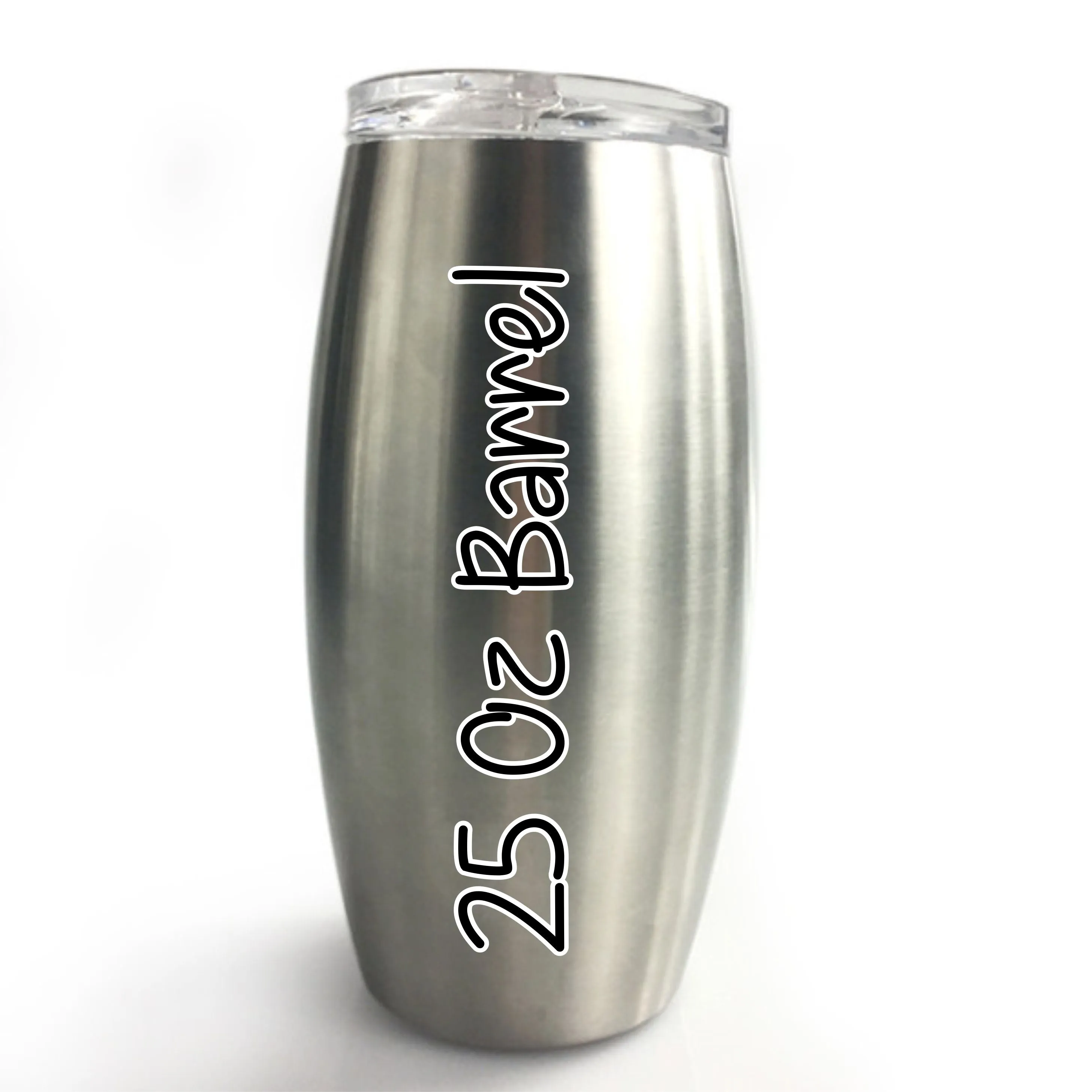 Custom Black and Gold Hydrodipped Wine Tumbler Cup