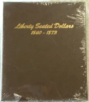 Dansco Album #6171 for Liberty Seated Dollars 1840-1873