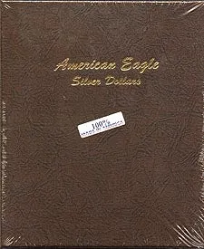 Dansco Album #7181 for American Silver Eagles: 1986-2021