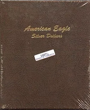 Dansco Album #7181 for American Silver Eagles: 1986-2021