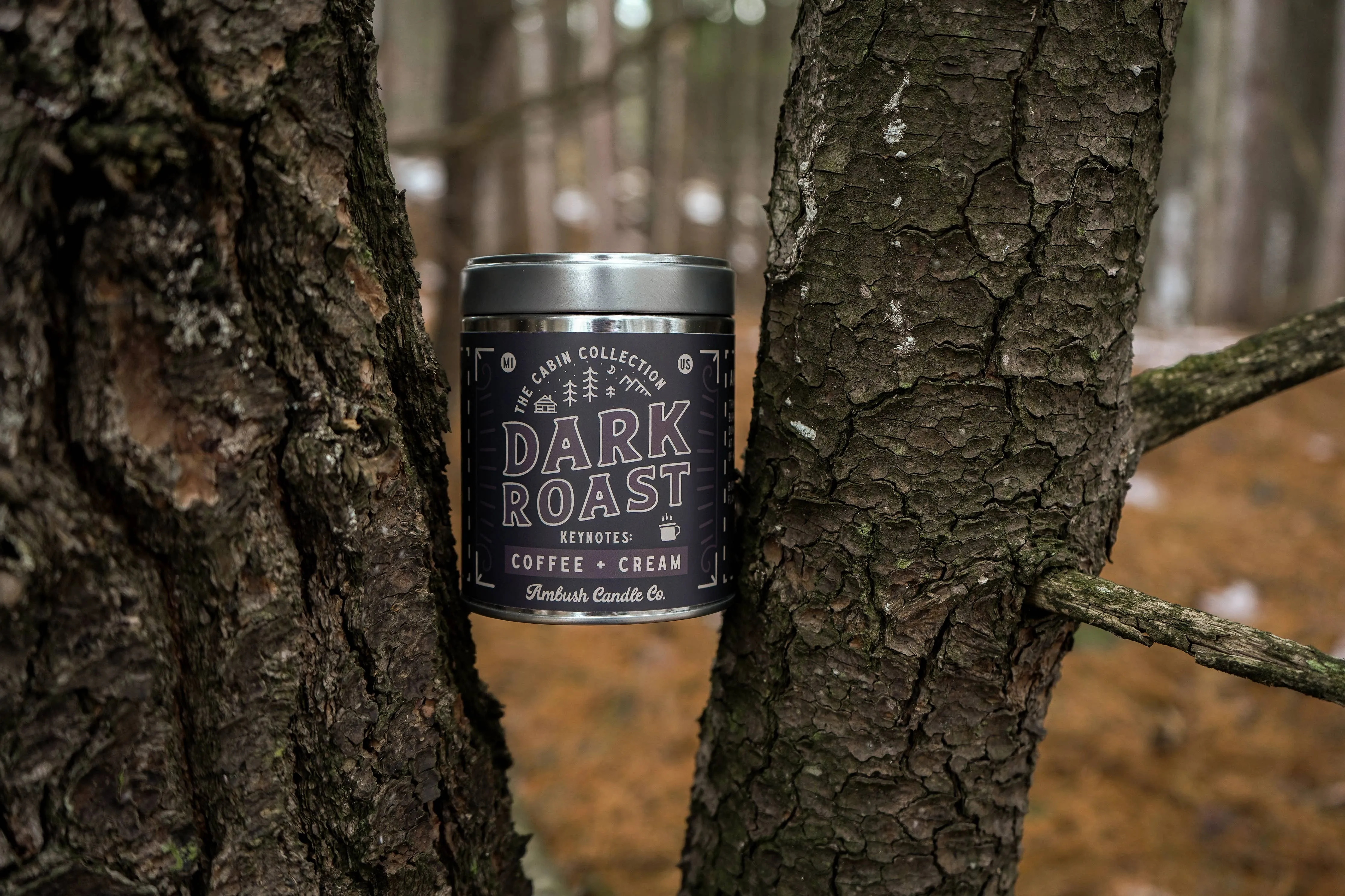 Dark Roast | Coffee   Cream 14oz Soy Candle
