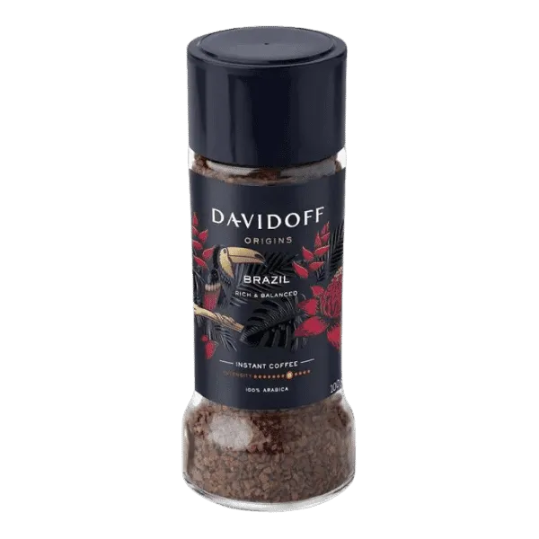 DAVIDOFF BRAZIL RICH & BALANCED COFFEE 100G