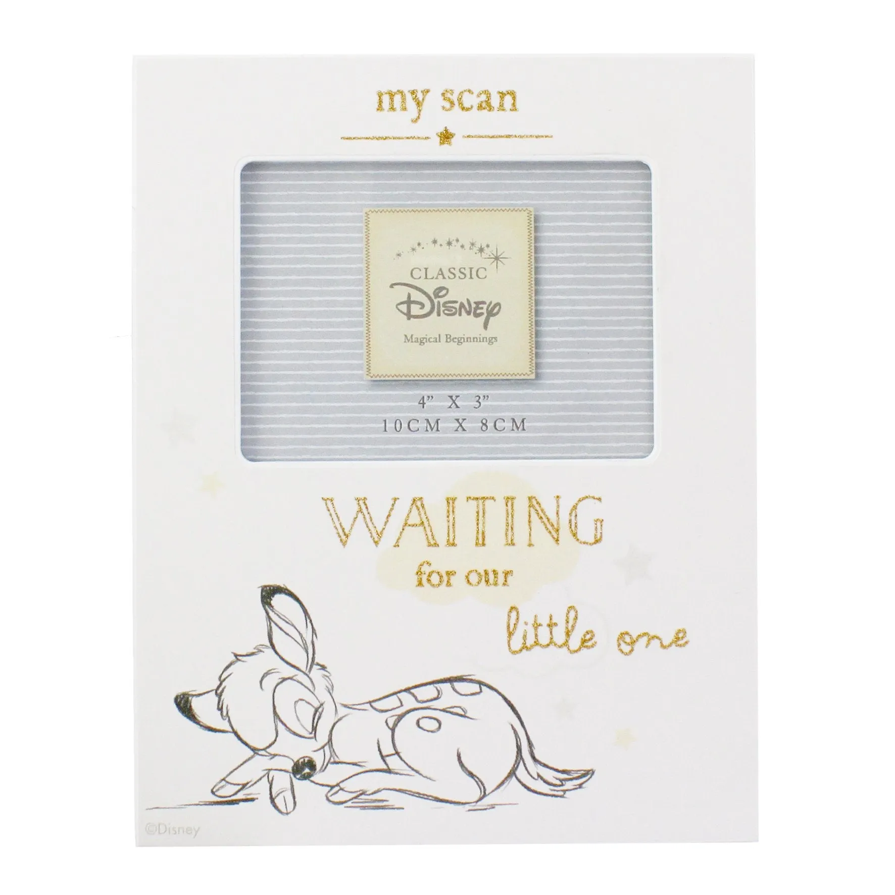 Disney Bambi My Scan baby Photo Frame 4x3