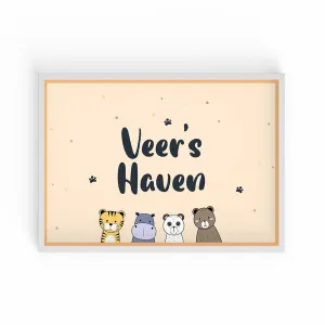 Doodle's Name Frame - My Haven (Style 2)