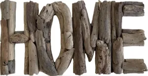 Driftwood HOME Wall Art
