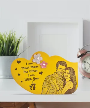 Engraved Wooden Frame