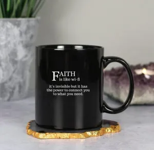 Faith Is Like Wifi Mug - Christian Coffee Mugs - Bible Verse Mugs - Scripture Mugs - Religious Faith Gift - Gift For Christian - Ciaocustom
