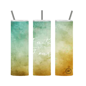Faith Over Fear Tumbler