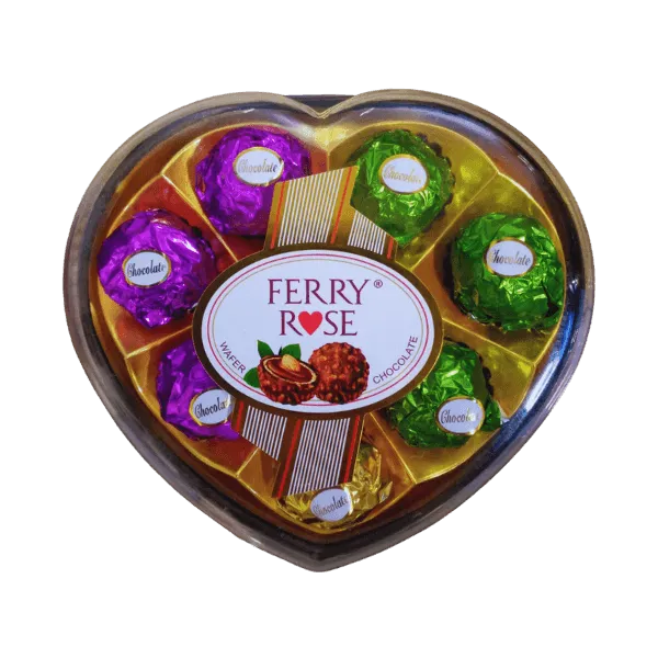 FERRY ROSE HEART 100G