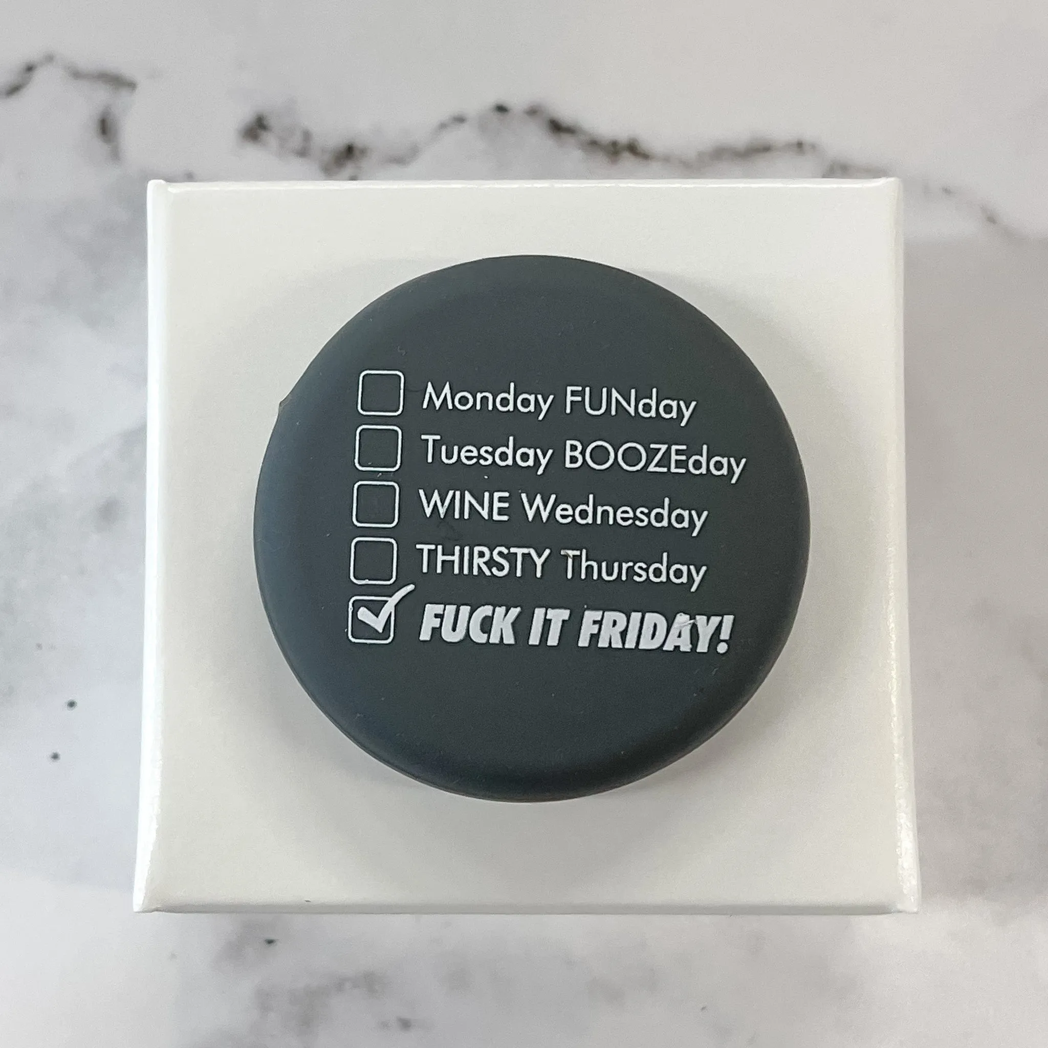 Fuck It Friday Wine Cap