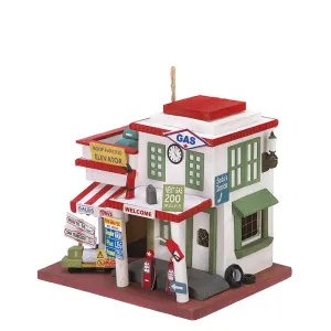Gas Station Birdhouse