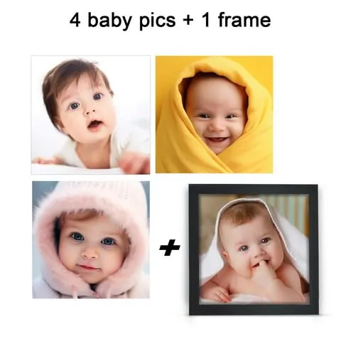 Giftcart Cute Baby Photo Frames Gift for Mom to be or for Pregnent Moms | Best Room Decor Cute Baby Frame Gift for Mothers to be (10x10 Frame)