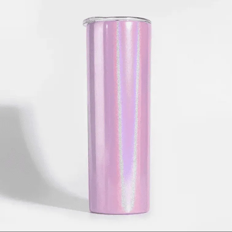Glitter Tumblers 20oz in Gold, Silver, Pink, Blue