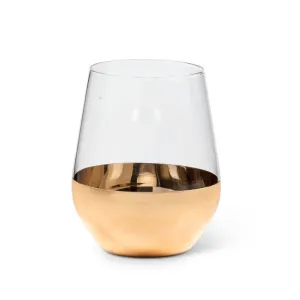 Gold Stemless Wine Glass (Only 2 Left!)