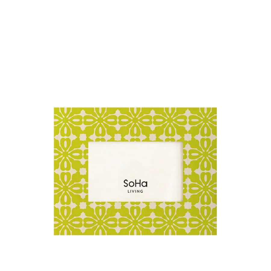 Green Tile Pattern Frame