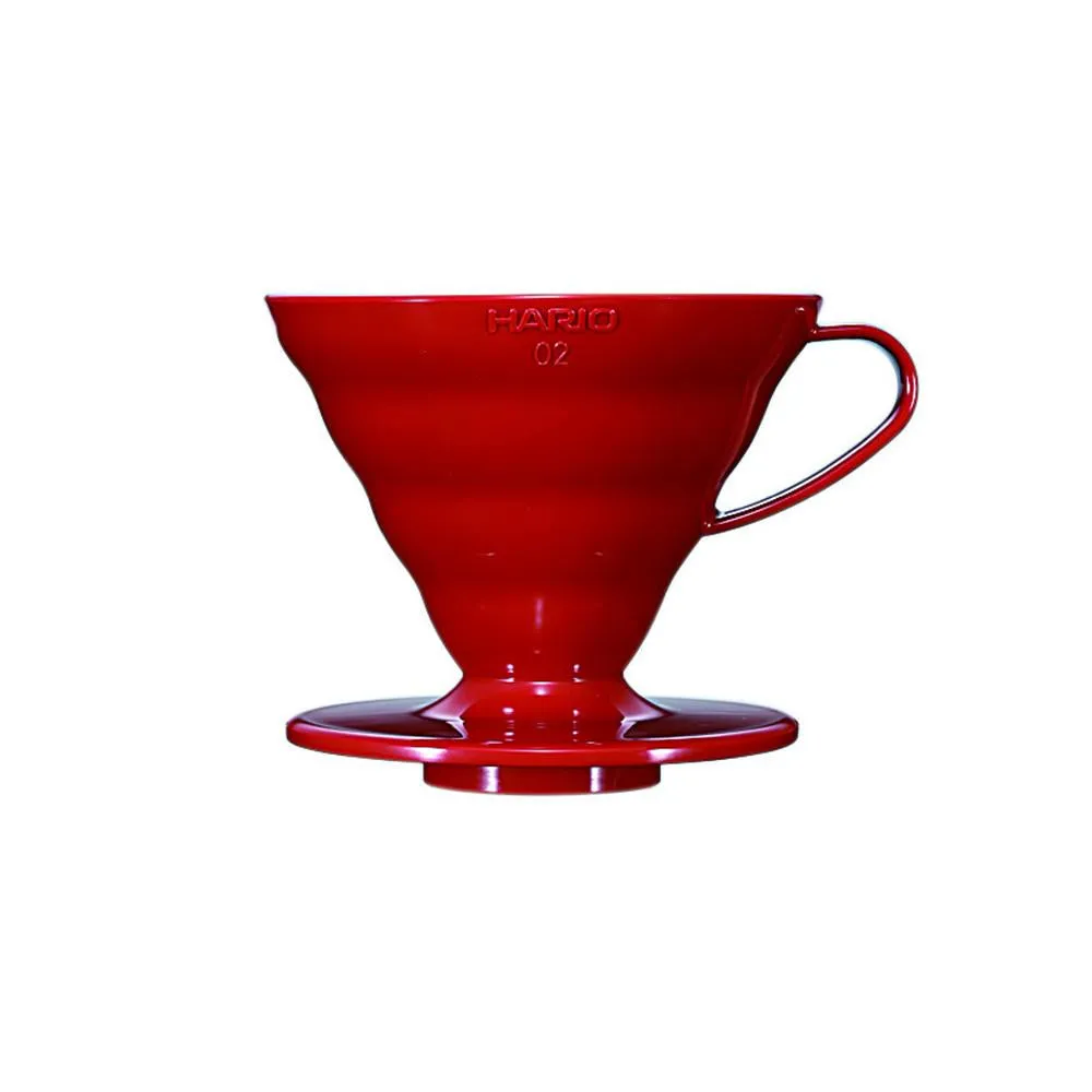Hario V60 and Skerton N Coffee Grinder Starter Kit (Red)