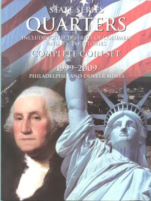 Harris Folder: State Quarters (120 openings) 1999-2009 #2841