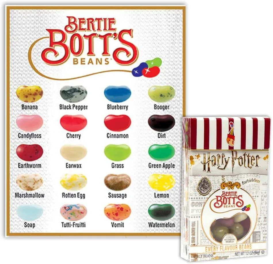 Harry Potter - Bertie Bott's Beans Flip Box 1.2oz (35g)