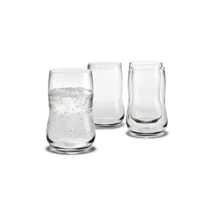 Holmegaard Future Tumbler, 12.5 oz, Clear, 4 pcs.