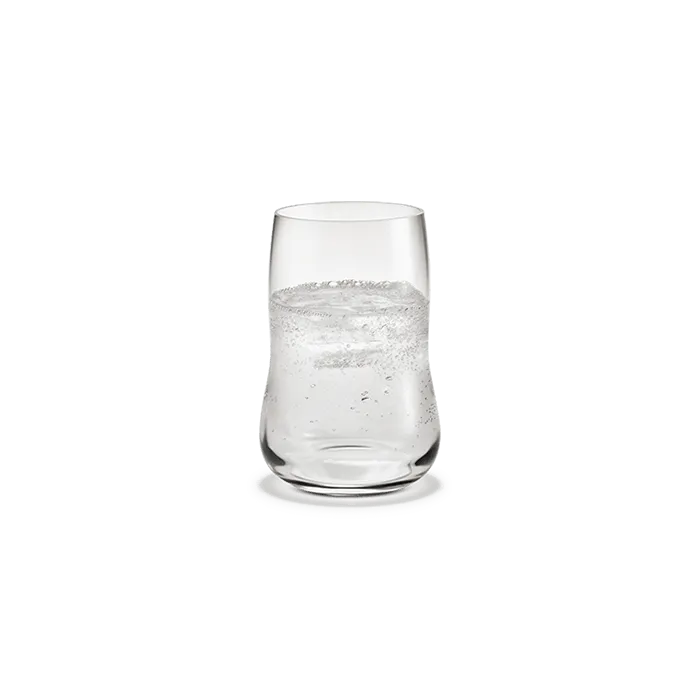 Holmegaard Future Tumbler, 12.5 oz, Clear, 4 pcs.