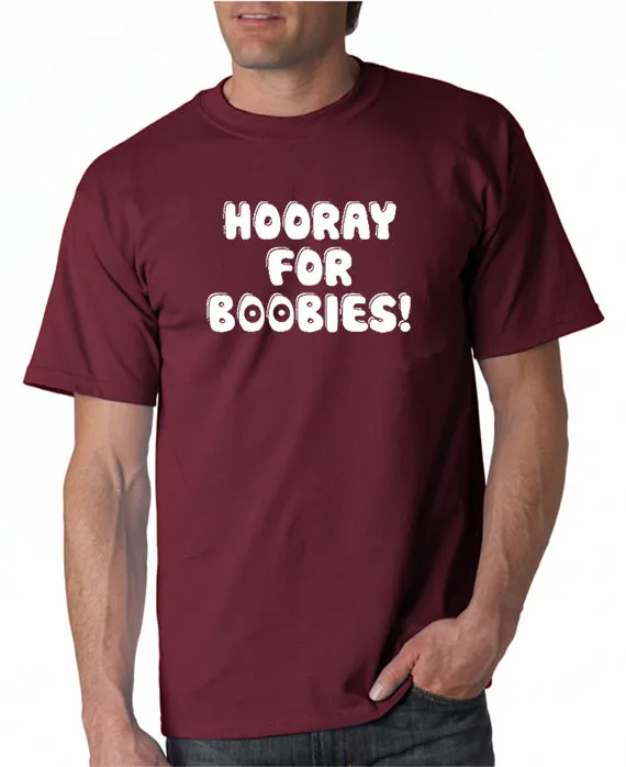 Hooray For Boobies t-shirt