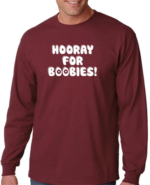 Hooray For Boobies t-shirt